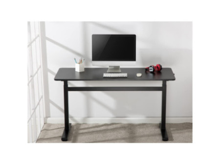 LogiLink Bureau assis-debout, (L)1.400 mm, noir