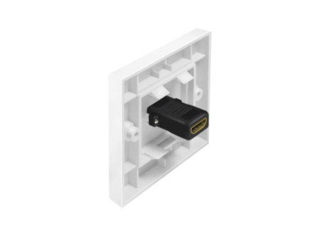 LogiLink Plastron HDMI, femelle HDMI - femelle HDMI, blanc