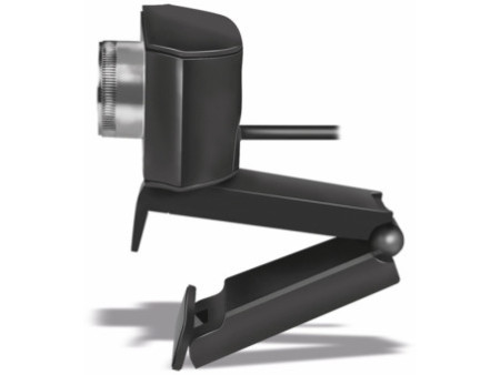 LogiLink Caméra de conférence HD USB, 2 micros, 120 degrés