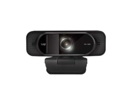 LogiLink Webcam USB Full HD avec micro double, noir