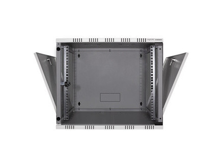 LogiLink Coffret mural 19' SOHO, 9 U, gris (RAL7035)