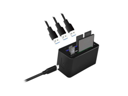 LogiLink Mini station d'accueil USB 3.2 (Gen 1), 8 ports