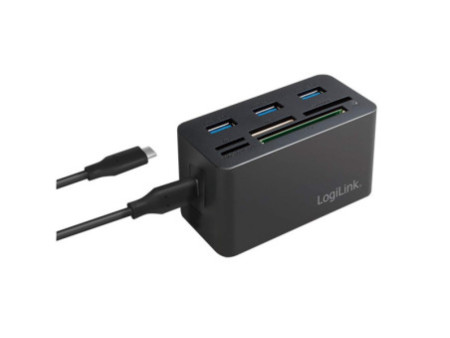 LogiLink Mini station d'accueil USB 3.2 (Gen 1), 8 ports