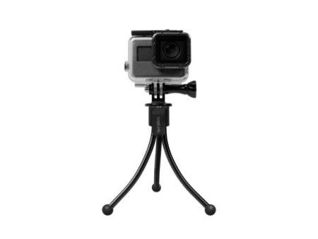 LogiLink Mini trépied portable, flexible, noir