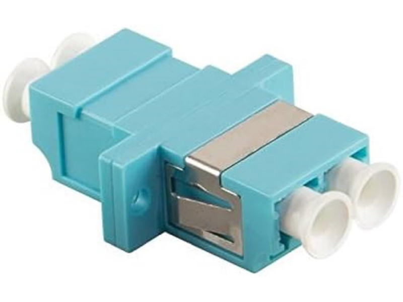 LogiLink Coupleur fibre optique, 2x LC-Duplex, vert d'eau