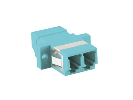 LogiLink Coupleur fibre optique, 2x LC-Duplex, vert d'eau