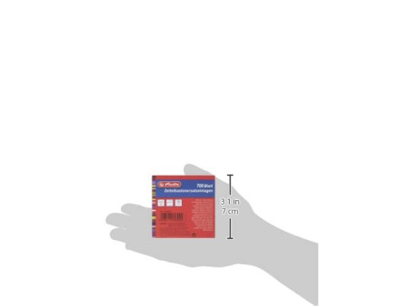 herlitz Bloc cube, 90 x 90 mm, blanc