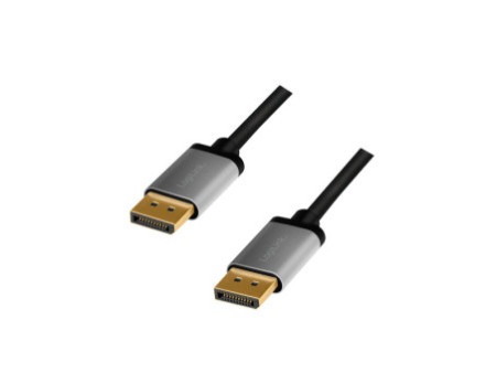 LogiLink Câble DisplayPort 1.2, fiche mâle - mâle, 2,0 m