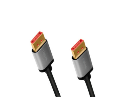 LogiLink Câble DisplayPort 1.4, fiche mâle - mâle, 2,0 m