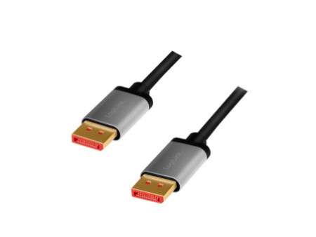 LogiLink Câble DisplayPort 1.4, fiche mâle - mâle, 3,0 m