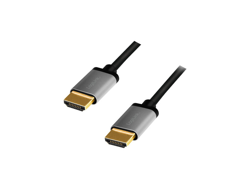 LogiLink Câble HDMI 2.0, fiche mâle A - mâle A, 1,0 m