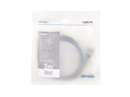 LogiLink Câble HDMI 2.1, fiche mâle A - mâle A, 2,0 m