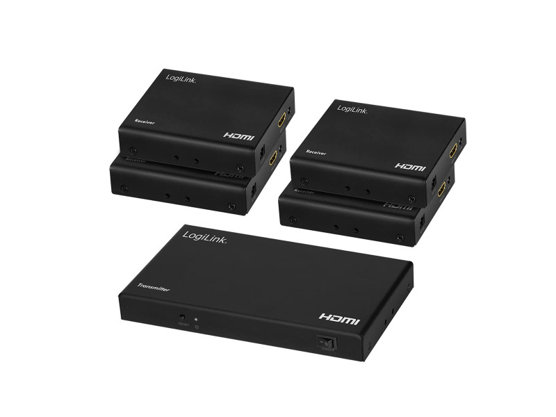 LogiLink Kit prolongateur/distributeur HDMI 4K/60 Hz via IP