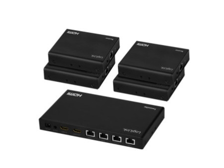 LogiLink Kit prolongateur/distributeur HDMI 4K/60 Hz via IP