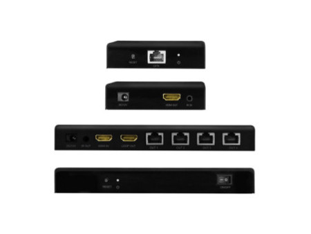 LogiLink Kit prolongateur/distributeur HDMI 4K/60 Hz via IP