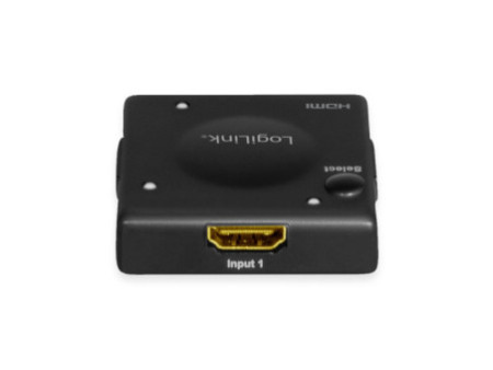 LogiLink Mini commutateur HDMI Full HD, 3 ports, noir