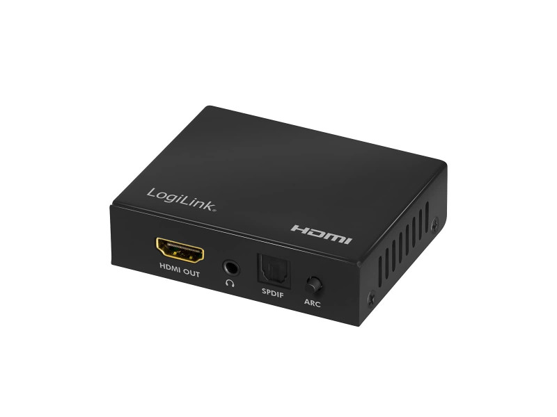 LogiLink Extracteur audio HDMI 4K/60Hz, noir