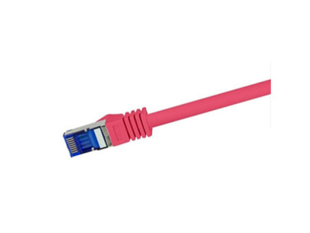 LogiLink Câble patch Ultraflex, Cat.6A, S/FTP, 0,25 m, rouge