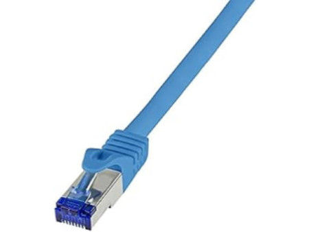 LogiLink Câble patch Ultraflex, Cat.6A, S/FTP, 1,0 m, bleu