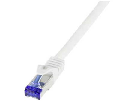 LogiLink Câble patch Ultraflex, Cat.6A, S/FTP, 15 m, blanc