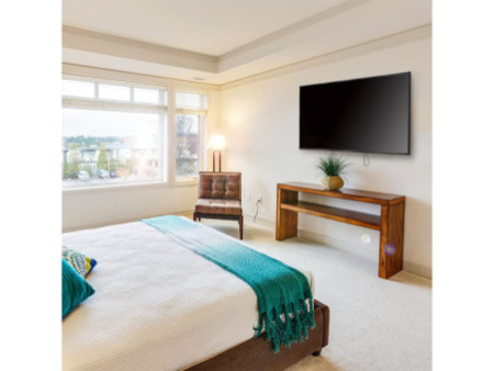 LogiLink Support mural pour TV, plat, pour 139,7 - 228,6 cm