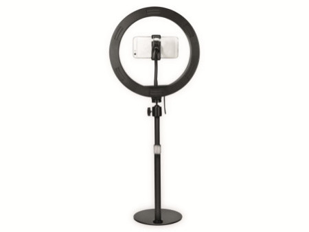 LogiLink Ring light avec trépied pour smartphone