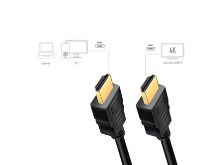 LogiLink Câble HDMI 2.0, fiche mâle A - mâle A, 2,0 m