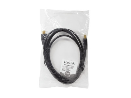 LogiLink Câble HDMI 2.0, fiche mâle A - mâle A, 2,0 m