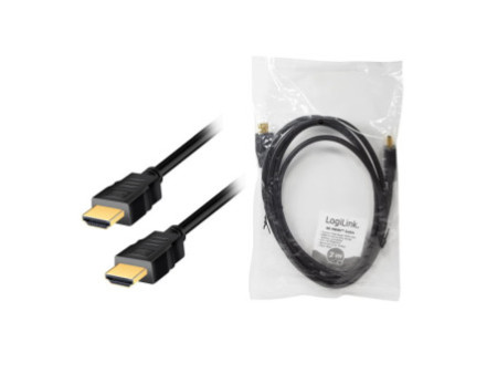 LogiLink Câble HDMI 2.0, fiche mâle A - mâle A, 2,0 m