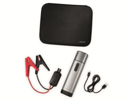 LogiLink Batterie externe, 10.000 mAh, démarreur voiture