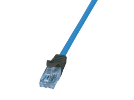 LogiLink Câble patch Premium, Cat.6A, U/UTP, 30 m, bleu