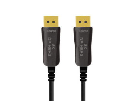LogiLink Câble de fibre optique hybride Display Port AOC,50m