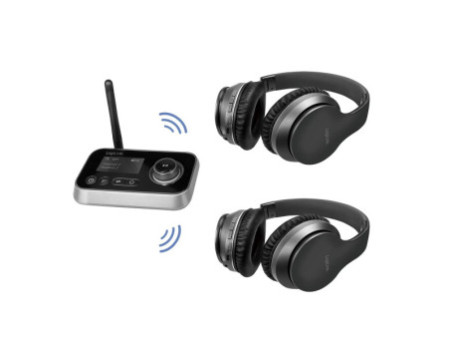 LogiLink Emetteur & récepteur audio Bluetooth 5.0, noir