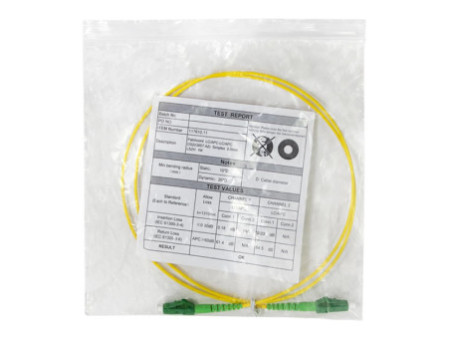 LogiLink Câble batch fibre optique, OS2, 10 m, jaune