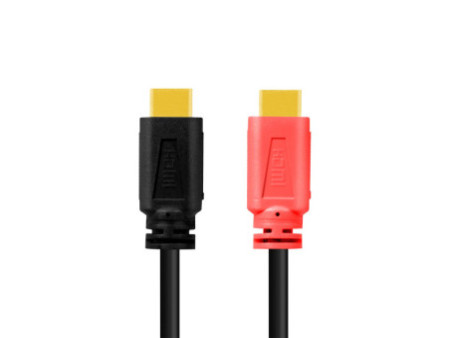 LogiLink Câble HDMI 2.0, fiche mâle A - mâle A, AMP, 15 m