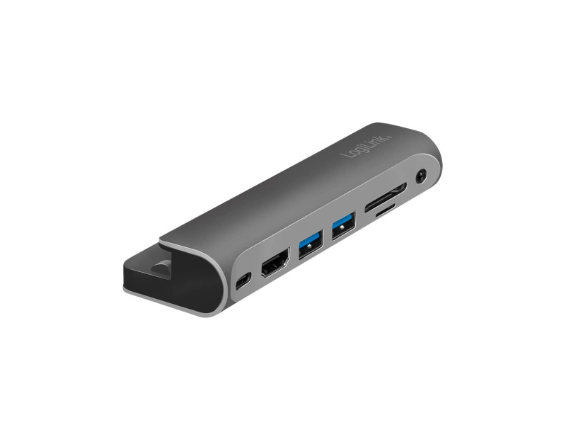 LogiLink Station d'accueil USB 3.2 (Gen 1), USB-C, 7 ports