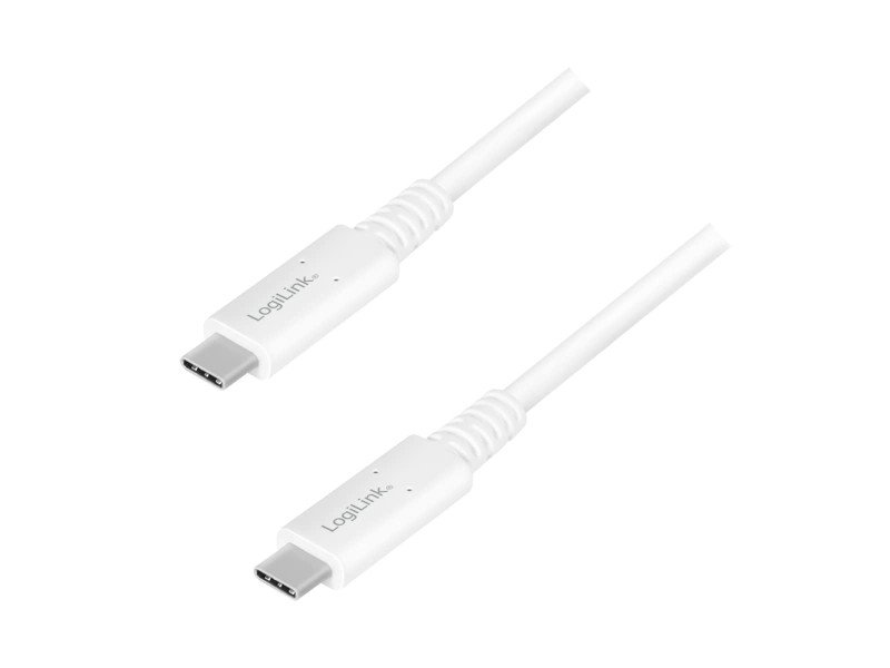 LogiLink Câble de données & de charge, mâles USB-C - USB-C