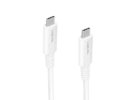 LogiLink Câble de données & de charge, mâles USB-C - USB-C
