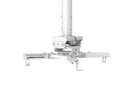 LogiLink Support de plafond pour vidéoprojecteur, blanc