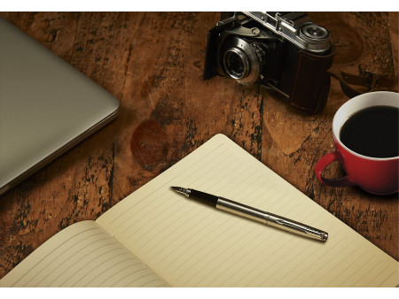 PARKER Stylo plume JOTTER Acier G.T., or