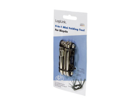 LogiLink Outil multifonctions pour vélo, 9 pièces