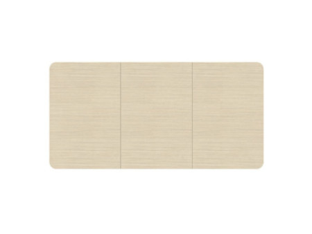 LogiLink Plateau de table, 3 parties, bois naturel