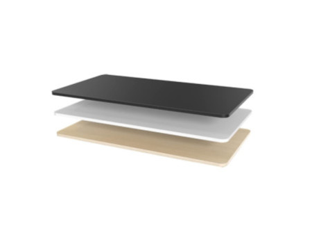 LogiLink Plateau de table, 3 parties, bois naturel