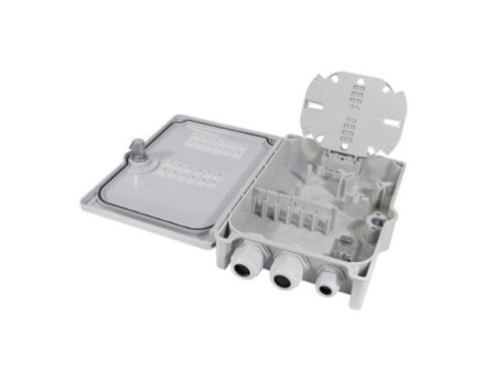 LogiLink Boîte d'épissure FTTH/FTTB, pour 24 fibres max.