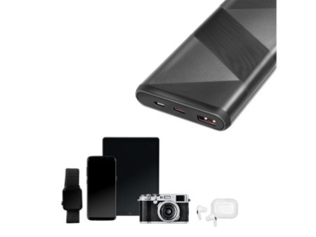 LogiLink Powerbank, 10.000 mAh, 2x USB, noir