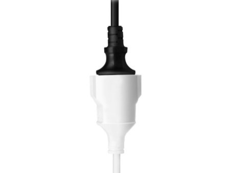 LogiLink Rallonge électrique avec prise de terre, 3 m, blanc