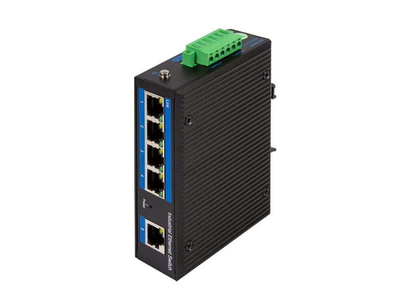 LogiLink Switch industriel Fast Ethernet, 5 ports, unmanaged