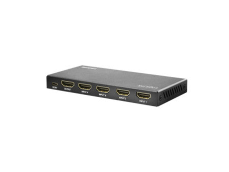 LogiLink Commutateur HDMI 4K/60 Hz, 4 ports, noir