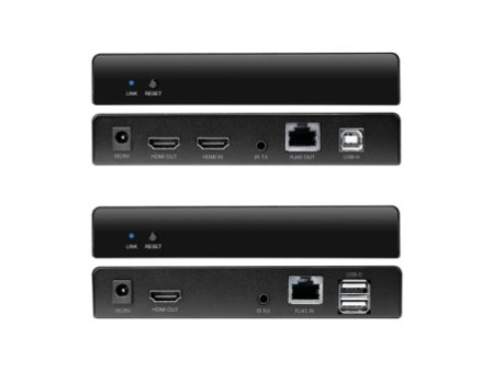 LogiLink Kit d'extension HDMI via LAN/KVM/2xUSB-A/1080p/HDCP
