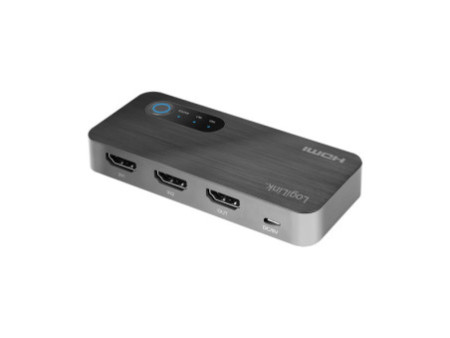 LogiLink Commutateur HDMI 8K/60 Hz, 2 x 1 port, noir